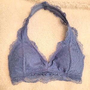 Gilly Hicks lace halter bra